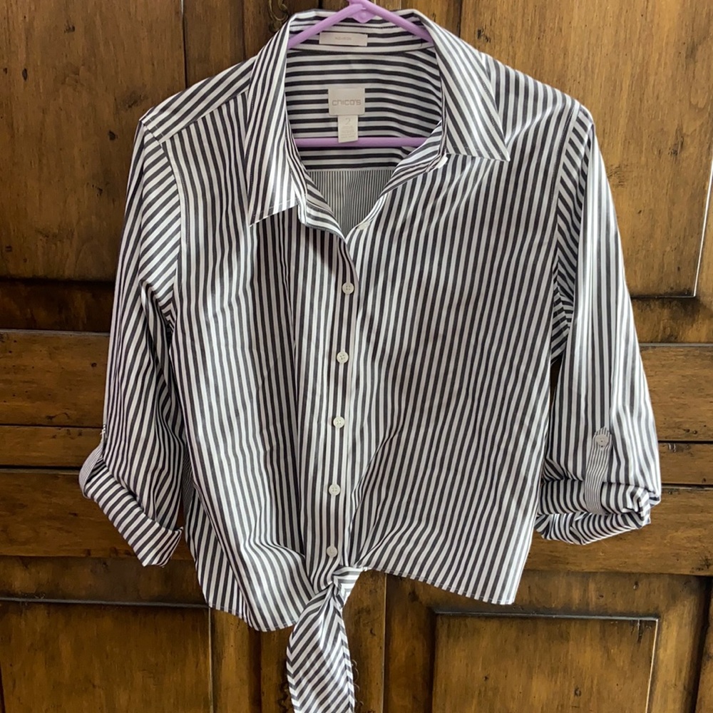 Chico’s no-iron blouse
